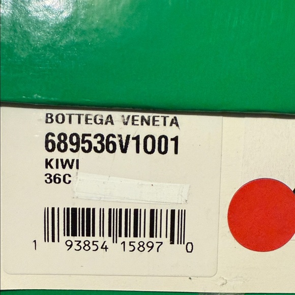 Bottega Veneta Lime Wedge Sandals - Picture 5 of 6